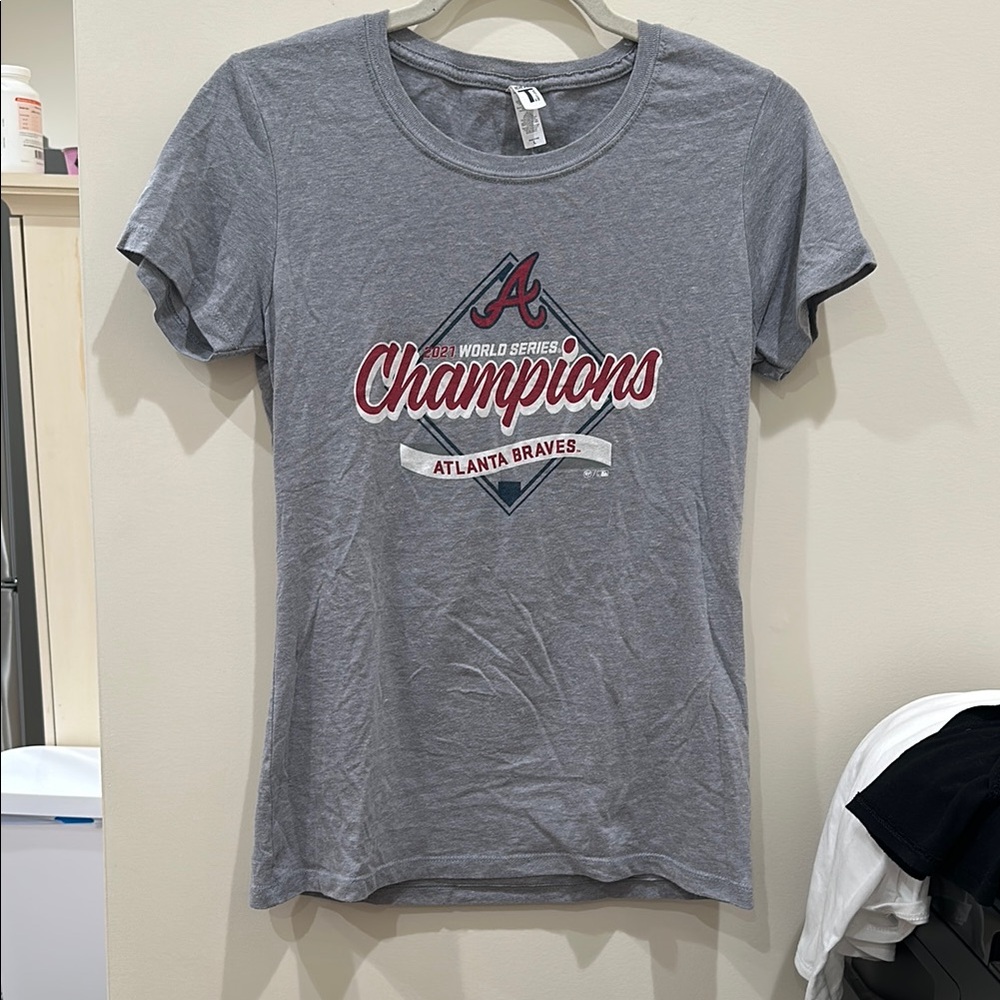 2021 Atlanta Braves World Series Champions shirt (read description on size)